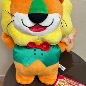 新品未使用★お値下げ不可★ たべっこどうぶつ THE MOVIE 映画 スーパーアイドル BIGぬいぐるみ ライオン 約32cm