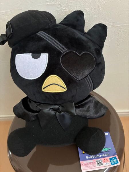 お値下げ不可★タグ付き★バッドばつ丸 ミッドナイトパイレーツBIG ぬいぐるみ サンリオ Sanrio 約32cm