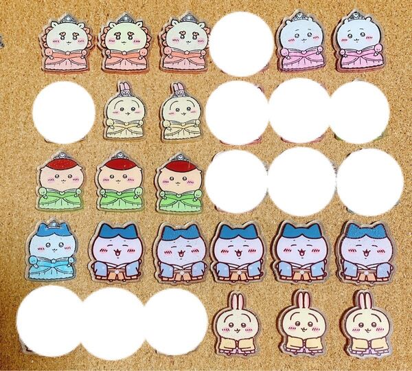 アクリルパーツ 4cm ★★★ラメ