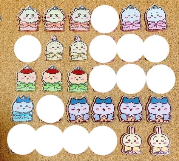 アクリルパーツ 4cm ★★★ラメ