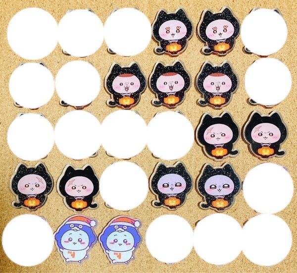 アクリルパーツ 4cm ★★★ラメ