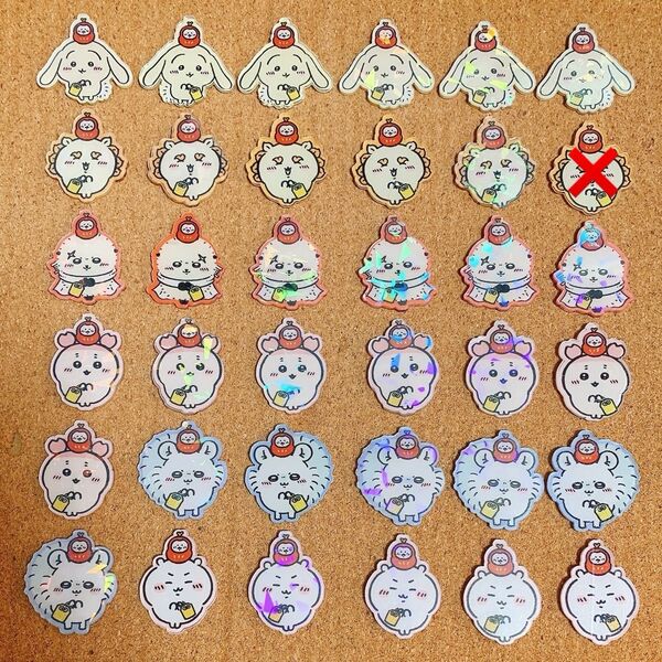アクリルパーツ 4cm ☆☆☆レーザー加工