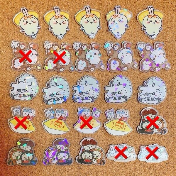 アクリルパーツ 4cm ☆☆☆レーザー加工