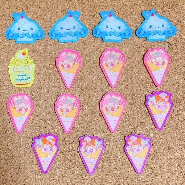 アクリルパーツ 4cm ★色つき