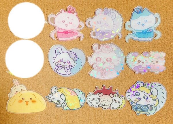 アクリルパーツ 8cm ★レーザー加工