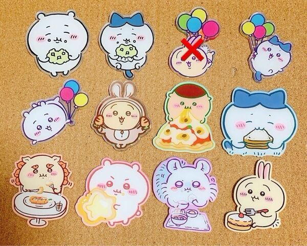 アクリルパーツ 8cm
