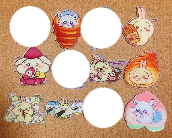 アクリルパーツ 8cm ☆☆☆レーザー