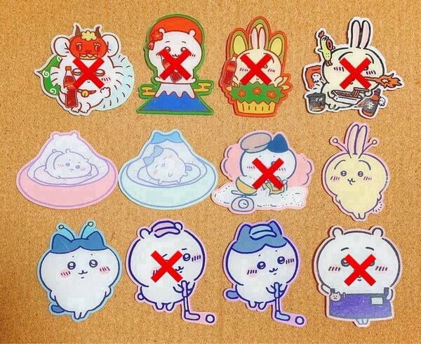 アクリルパーツ 8cm ★色付き