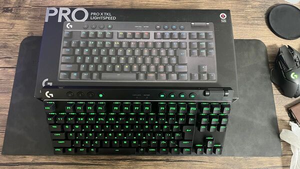 Logicool PRO X TKL LIGHTSPEED リニア(赤軸)