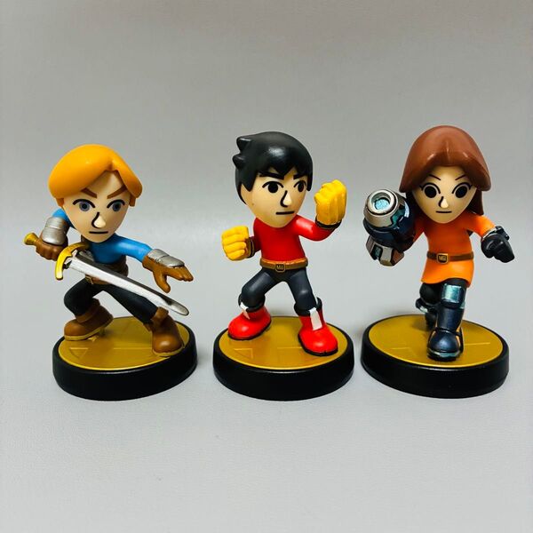 amiibo Mii 剣術 格闘 射撃 アミーボ 大乱闘スマッシュブラザーズシリーズ
