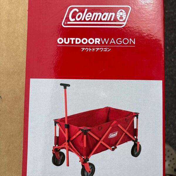 Coleman アウトドアワゴン レッド 新品未開封