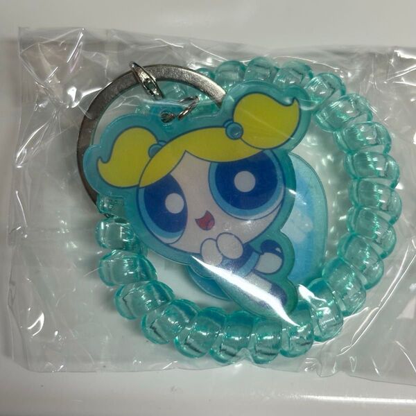 パーパフガールズ スプリングゴムキーホルダー バブルスC
