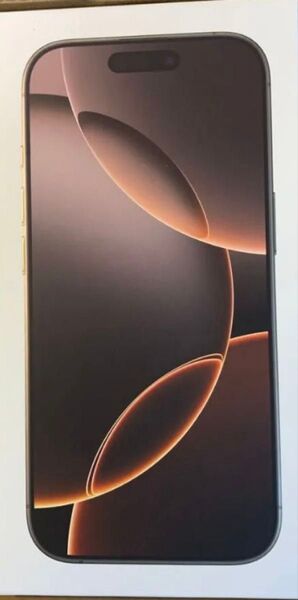 iPhone Pro 16 デザートチタニウム 512GB 未開封品