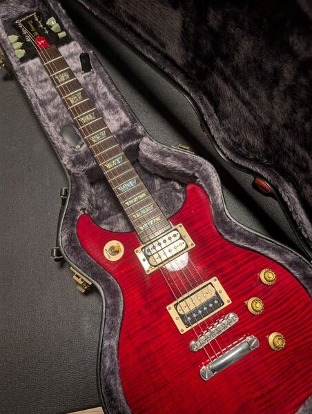Epiphone TAK DC REDCherry 玲カバー付き