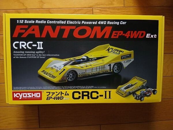 京商 1/12 ファントム EP 4WD Ext CRC-Ⅱ 未使用 未開封 FANTOM ヴィンテージシリーズ