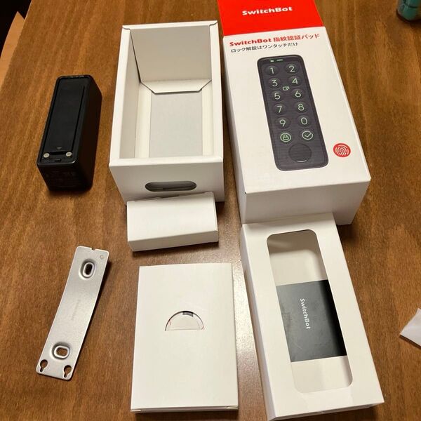 SwitchBot 指紋認証 キーパッド スイッチボット(傷や欠品あり)