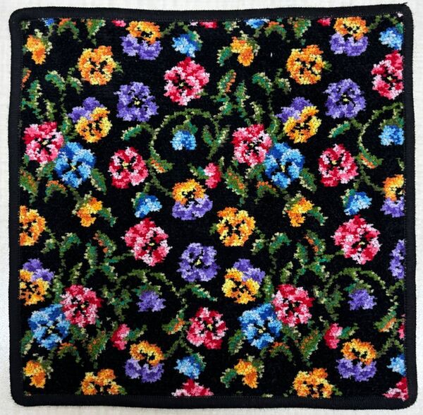 【新品未使用】フェイラー タオルハンカチ 25x25cm ファティマプチブラック