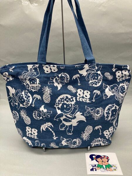 【新品未使用】88teesオリジナルキャンバストートバッグ HAWAII限定
