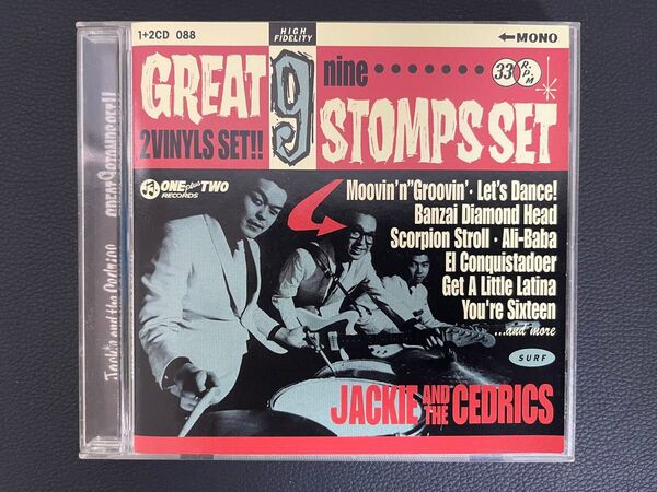 JACKIE AND THE CEDRICS 「GREAT 9 STOMPS SET」 CD 世界に誇るサーフバンド