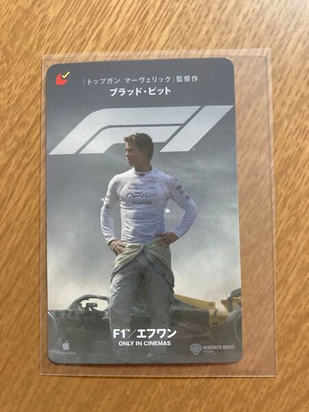 映画 F1 エフワン ムビチケ 未使用 削りなし チラシ5枚付き ブラッドピット②