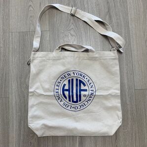 HUF トートバッグ バッグ キャンバス ショルダーバッグ