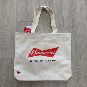 new era x budweiser バドワイザー x ニューエラ トートバッグ キャンバス ショルダーバッグ