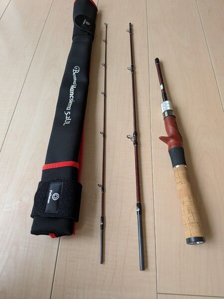 Fishman Beams blancsierra 5.2UL ベイトロッド