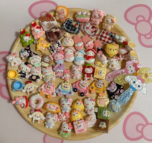 ⑤ 68個セット デコパーツ