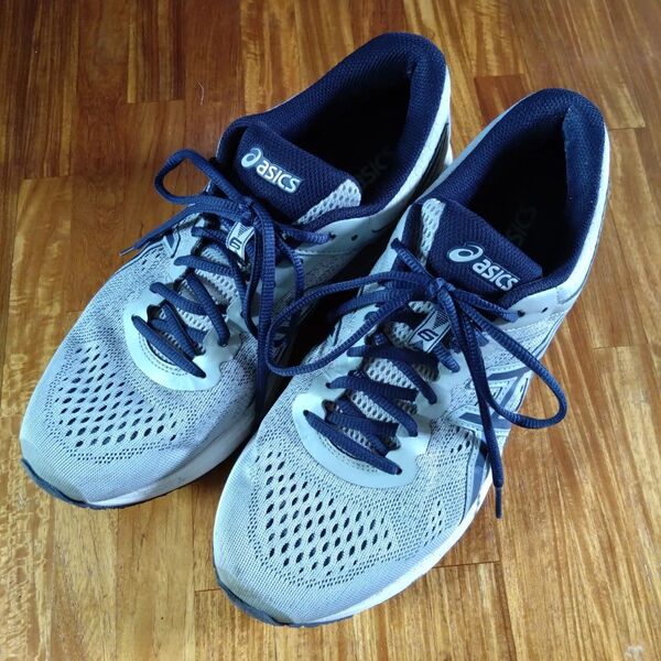 asics ランニングシューズ 27.5cm グレー TJG962 アシックス
