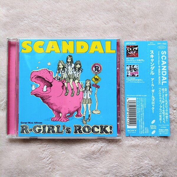 SCANDAL R-GIRL'S ROCK! CD カバー ミニアルバム スキャンダル アール ガールズロック 帯付