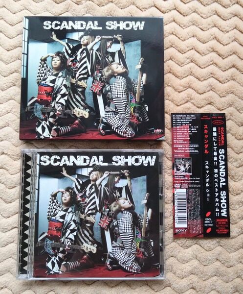 SCANDAL スキャンダル スキャンダルショー ベストアルバム 初回生産限定盤 CD+DVD 帯付