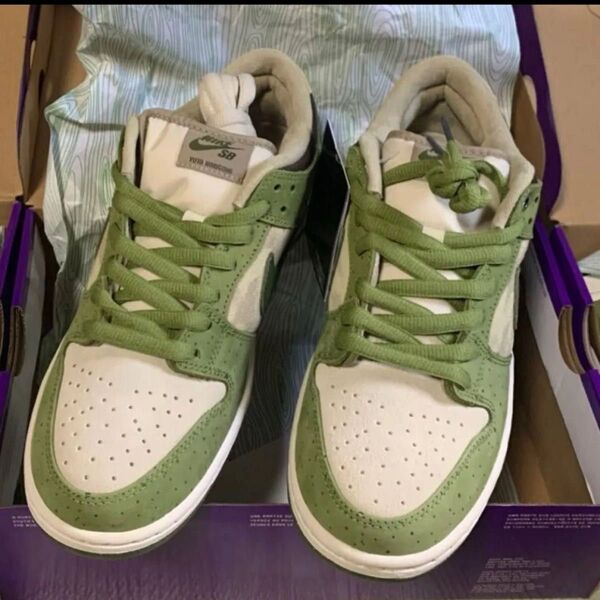 Yuto Horigome × Nike SB Dunk Low "Matcha" 堀米雄斗 27cm