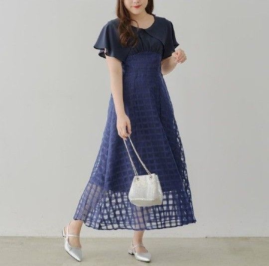 新品タグ付き☆OLIVE des OLIVE☆シアーコルセットワンピース