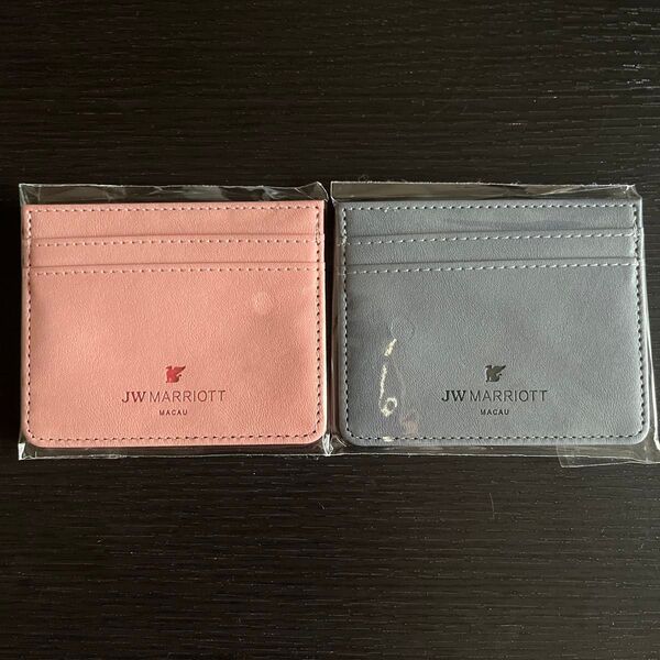 非売品 JW MARRIOTT マカオ レザーカードケース