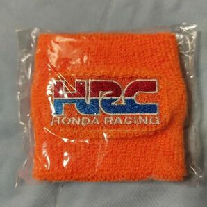 オレンジ 橙 HRC HONDA RACING ブレーキ マスターシリンダー カバー リストバンド ホンダレーシング
