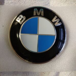 BMW 青白 ボンネットエンブレム 82mm フロントエンブレム