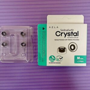 AZLA BOSE SednaEarfit Crystal Mサイズ 2セット イヤーピース