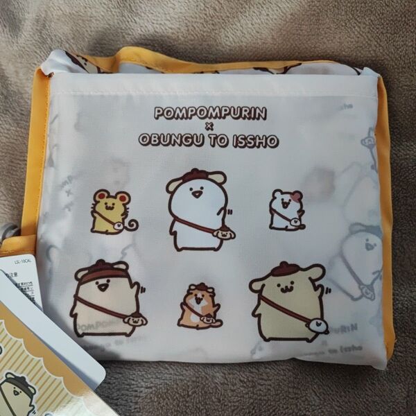 お文具といっしょ ポムポムプリン エコバッグ お文具さん アベイル サンリオ