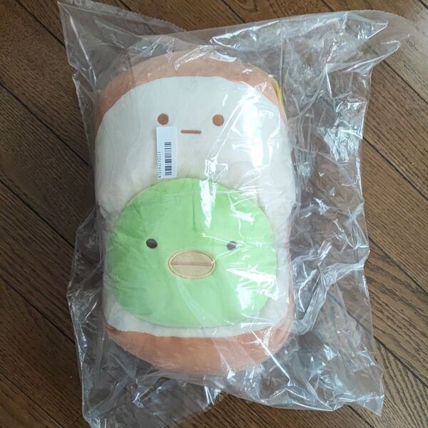 すみっコぐらし すみっコパンきょうしつ 食パン ぺんぎん ぬいぐるみ クッション