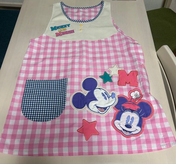 保育士 ディズニーエプロン ミッキー&ミニー