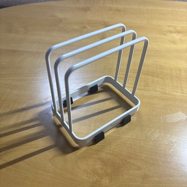 山崎実業 Plate まな板スタンド ホワイト