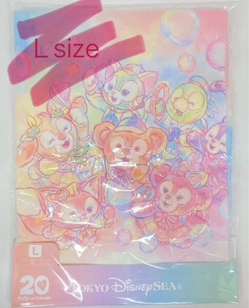 ディズニー ディズニーシー ダッフィー 20周年 カラフルハピネス Tシャツ