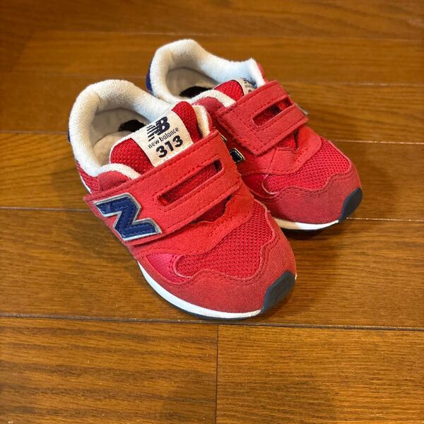 New Balance 313 赤 スニーカー 14.5cm ニューバランス スニーカー キッズ シューズ