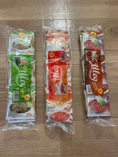 SAMBAL ULEG! サンバル調味料セット 3種類