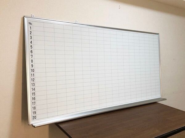 ホワイトボードMAJI series大型壁掛け用 幅181×高さ91cm 馬印日本製マグネット対応 UMAJIRUSHIアルミ枠