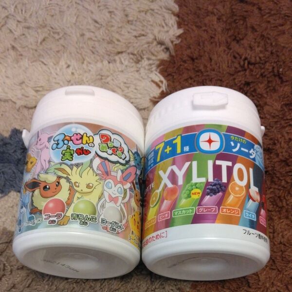 未開封 ポケモン&キシリトール ボトルガム 2個セット