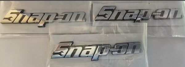 スナップオンエンブレム Snap-on3枚セット