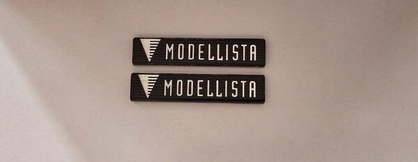 MODELLISTA モデリスタ エンブレムステッカー2枚セット