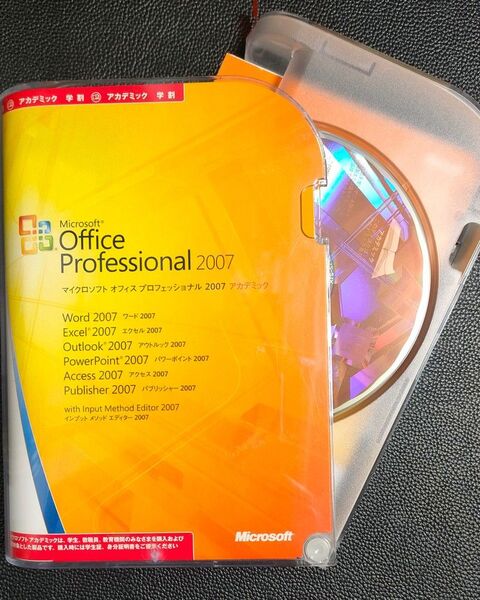 Microsoft Office Professional 2007 アカデミック Excel Word