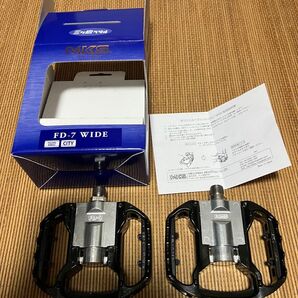 MKS 三ヶ島 折り畳み式ペダル FD-7 ワイド ブラック
